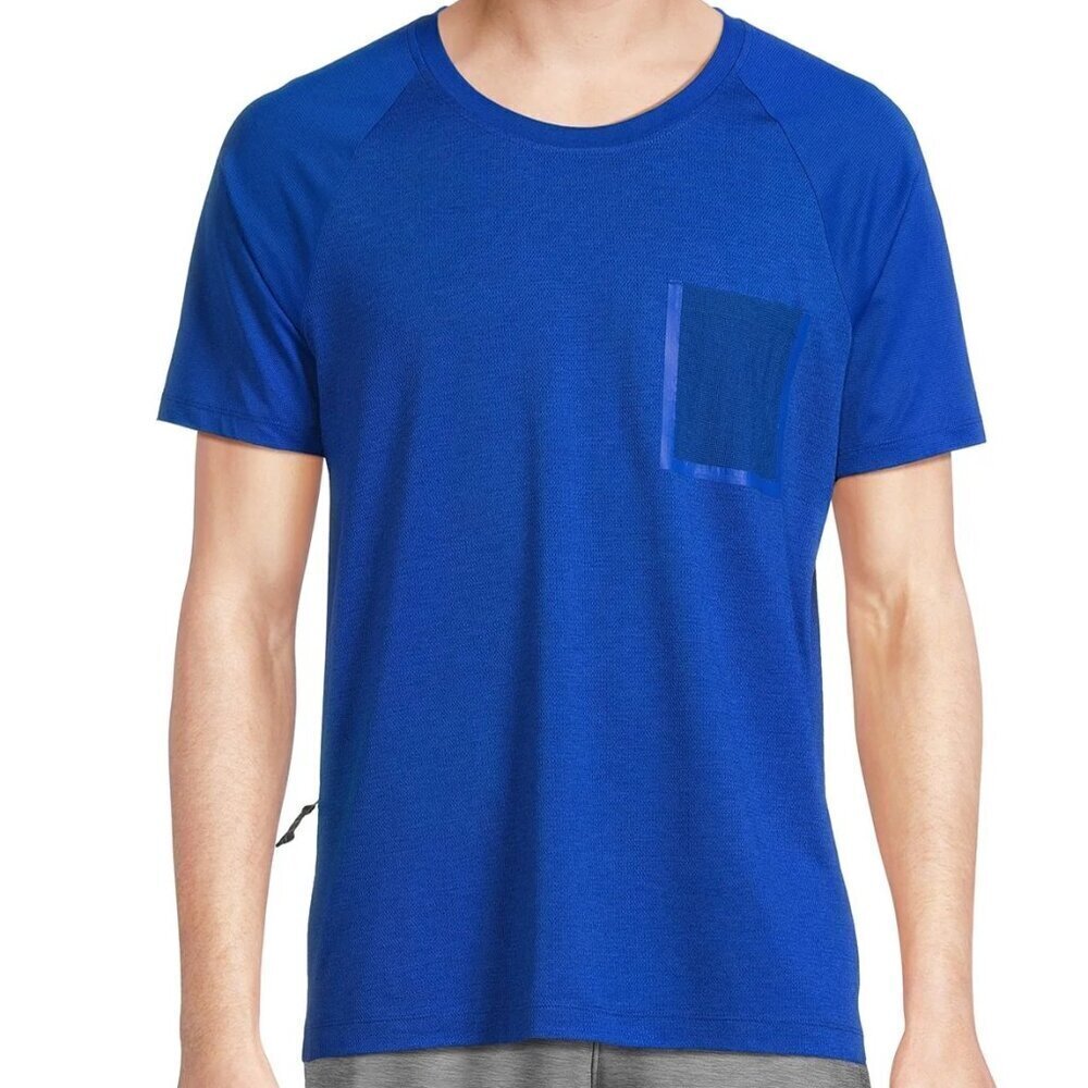 Athletic Works, DRIWorks, Men's Jacquard Pocket Tee with Short Sleeves 2XL NWT‌‍
